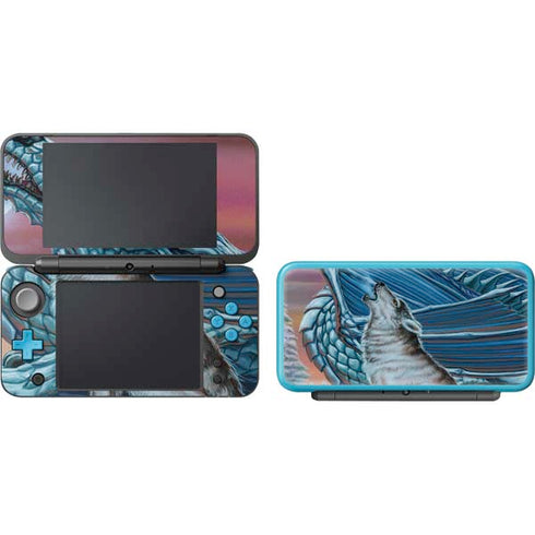Ed Beard Jr. Dragon and the Wolf Nintendo 2DS XL (2017) Skin
